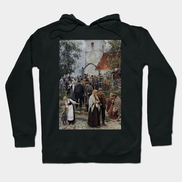 Janis Rozentals After Church Hoodie by pdpress